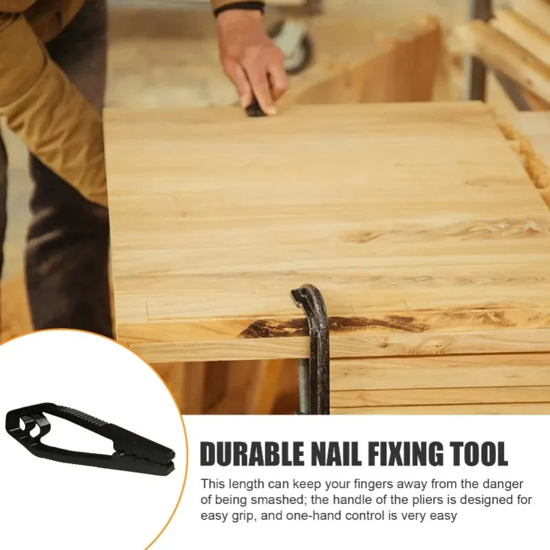 Portable Nail Fixer Pliers – Woodworking Finger Safety Tool Nail Fixer Pliers Babs
