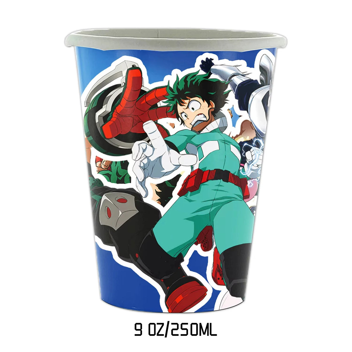 My Hero Academia Birthday Party Tableware & Decoration Kit Party Tableware Kit Babs 10pcs cup