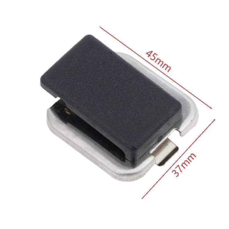 Belt Clip Mic Holder for Two-Way Radio – ABS & Alloy, IP57 Radio Mic Clip Babs one size