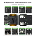 DIN Rail 4-Channel RS485 Relay Module – Modbus RTU Protocol Industrial Relay Module Babs Black