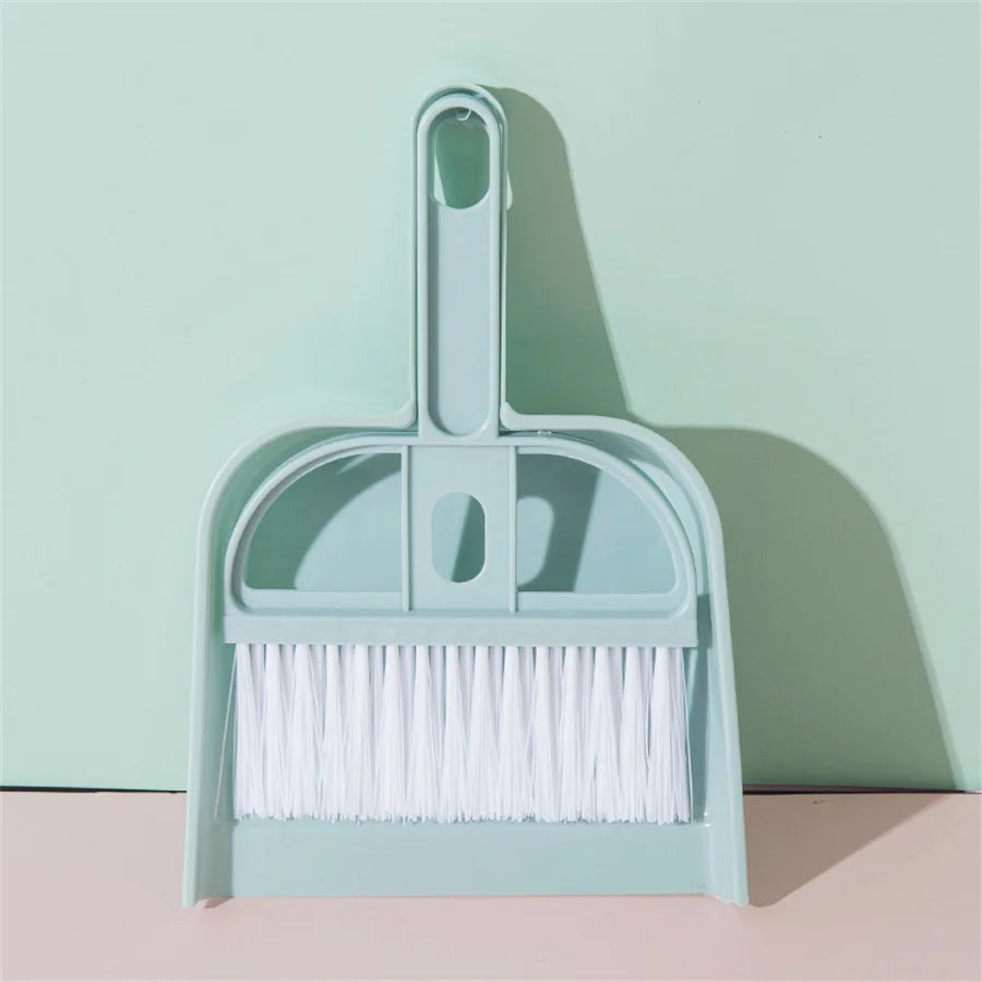 Candy-Colored Pet Broom & Dustpan Set – Mini Poop Scooper Pet Cleaning Set Babs