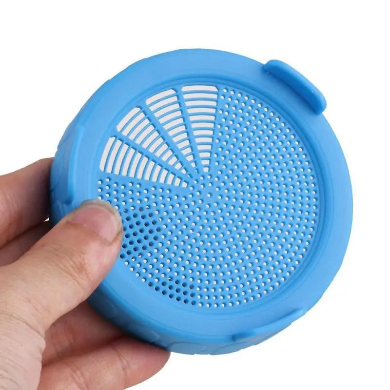 2-Pack Wide Mouth Jar Sprouting Strainer Lids for Mason Jars Sprouting Strainer Lids Babs Blue