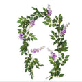 2M Artificial Hydrangea Leaf Vine for Wedding & Home Décor Artificial Flower Vine Babs style 4 1 piece