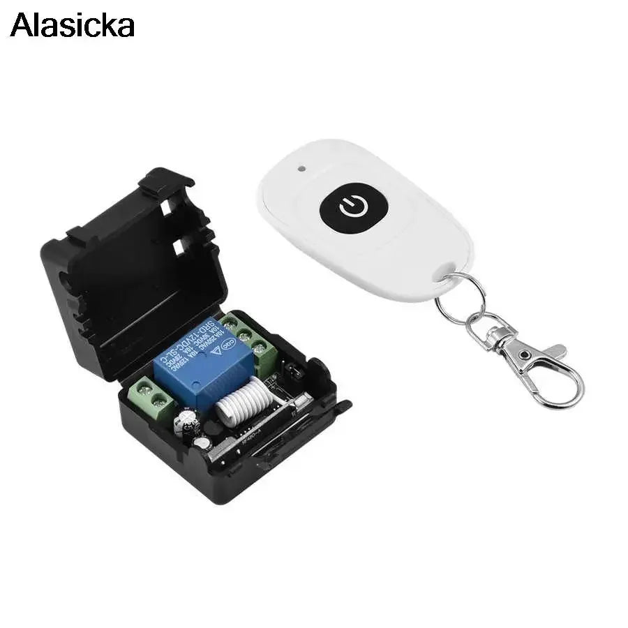 DC 12V Single Channel RF Wireless Relay Switch Kit RF Relay Switch Kit Babs