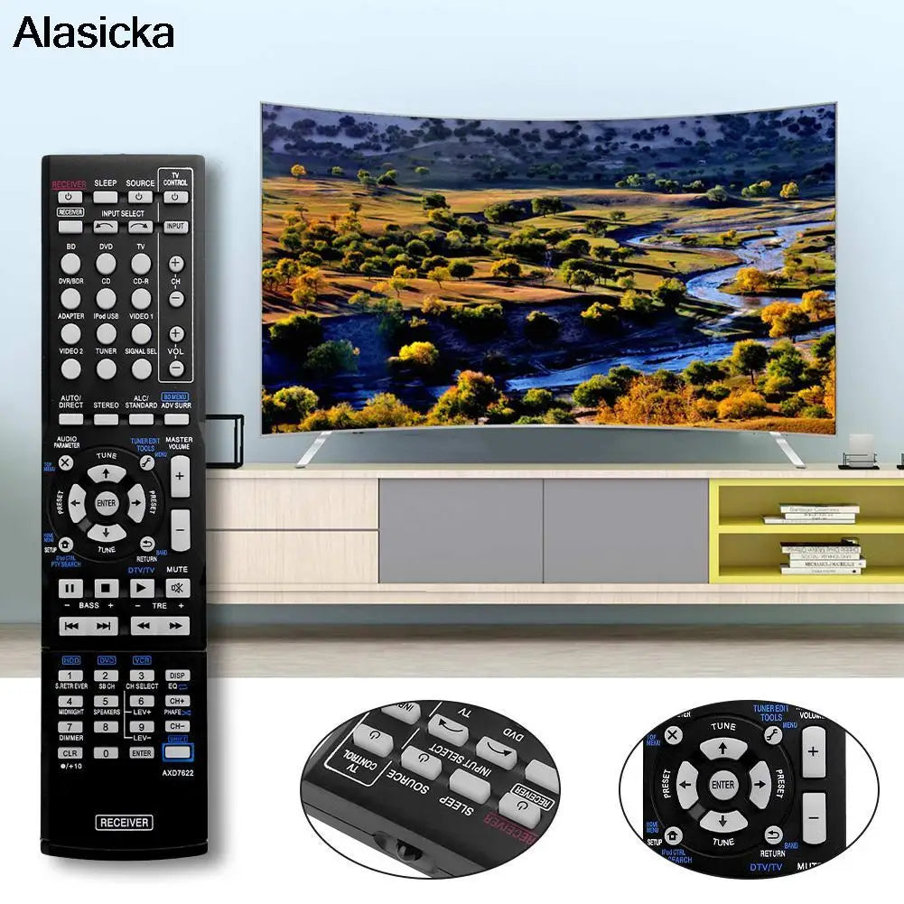 Pioneer VSX-521 Replacement Remote AXD7622 AXD7660 VSX-422-K AV Receiver Remote Babs