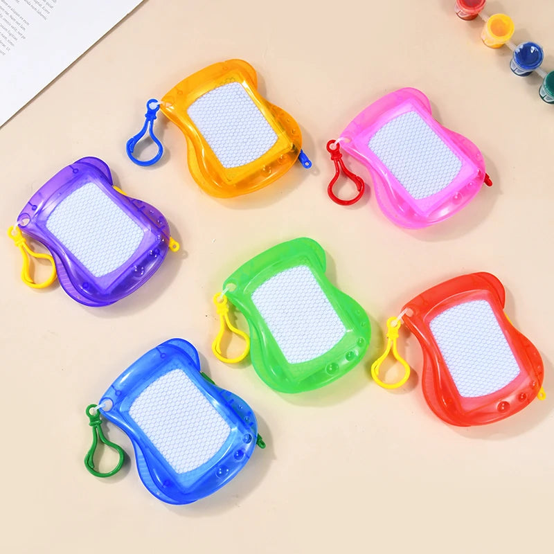 Mini Magnetic Drawing Board Keychain – Erasable Kids Gift Magnetic Drawing Board Babs