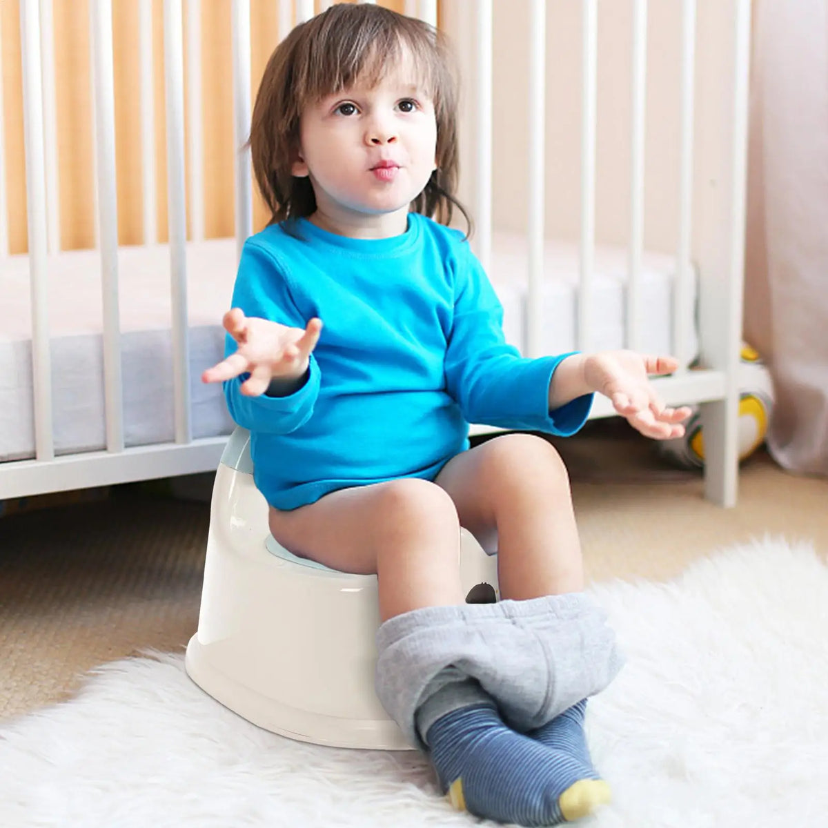 Toddler Potty Training Toilet Seat – Spill-Proof & Portable Toddler Potty Seat Babs