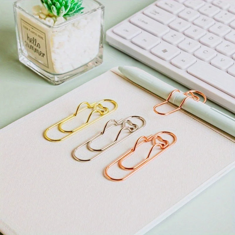Love Metal Pen Clip – Mixed Color Journal & Diary Accessories Metal Pen Clip Babs