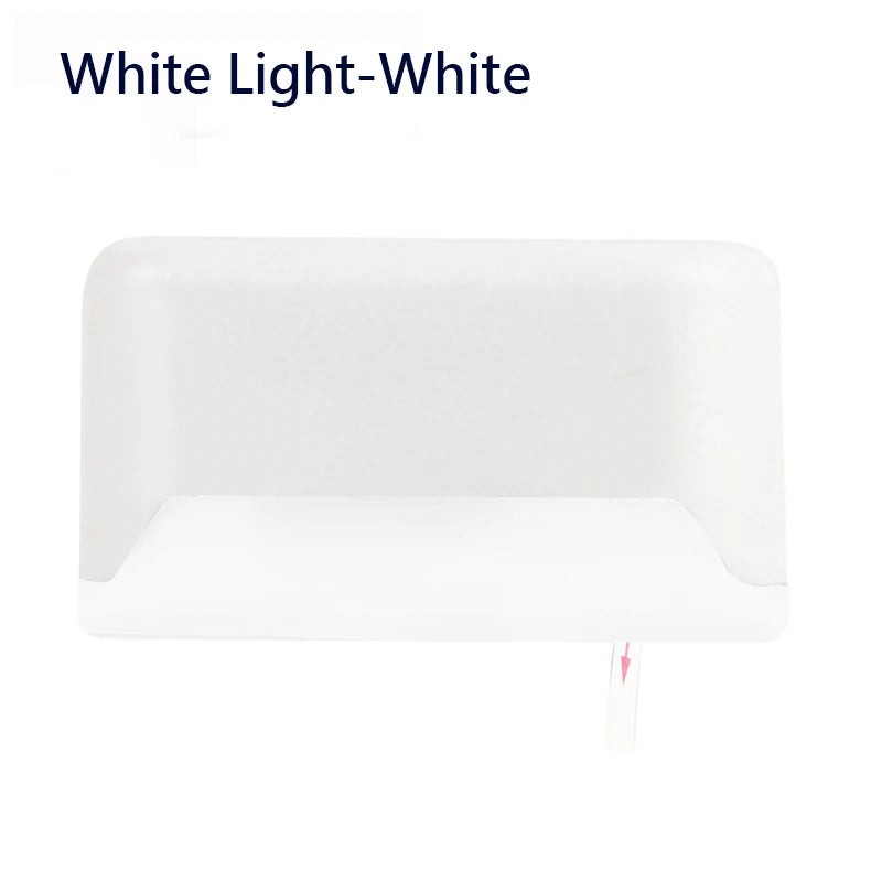 Solar Fence Lights Outdoor Waterproof LED Garden Step Lamps Solar Outdoor Light Babs White Light-White 12PCS