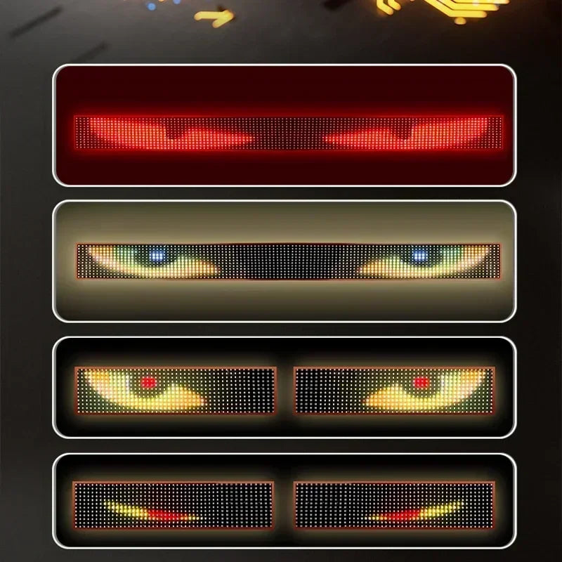 RGB LED Scrolling Display Panel for Car & Truck Windshield LED Display Panel Babs
