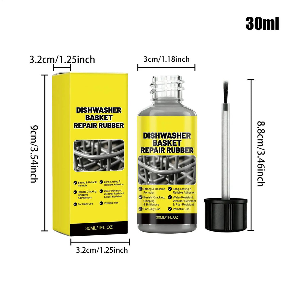 Dishwasher Rack Repair Coating 30ml – Rust Protection Paint Rack Repair Coating Babs