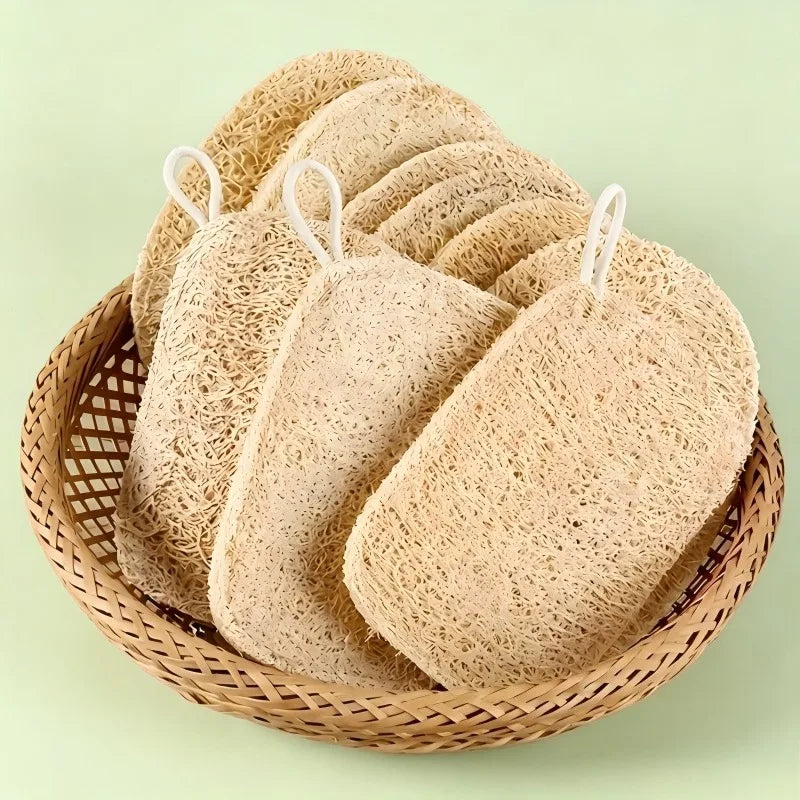 Natural Loofah Dishwashing Scrubbers 6/12 Pack | Eco Kitchen Cleaner Kitchen Scrubber Babs