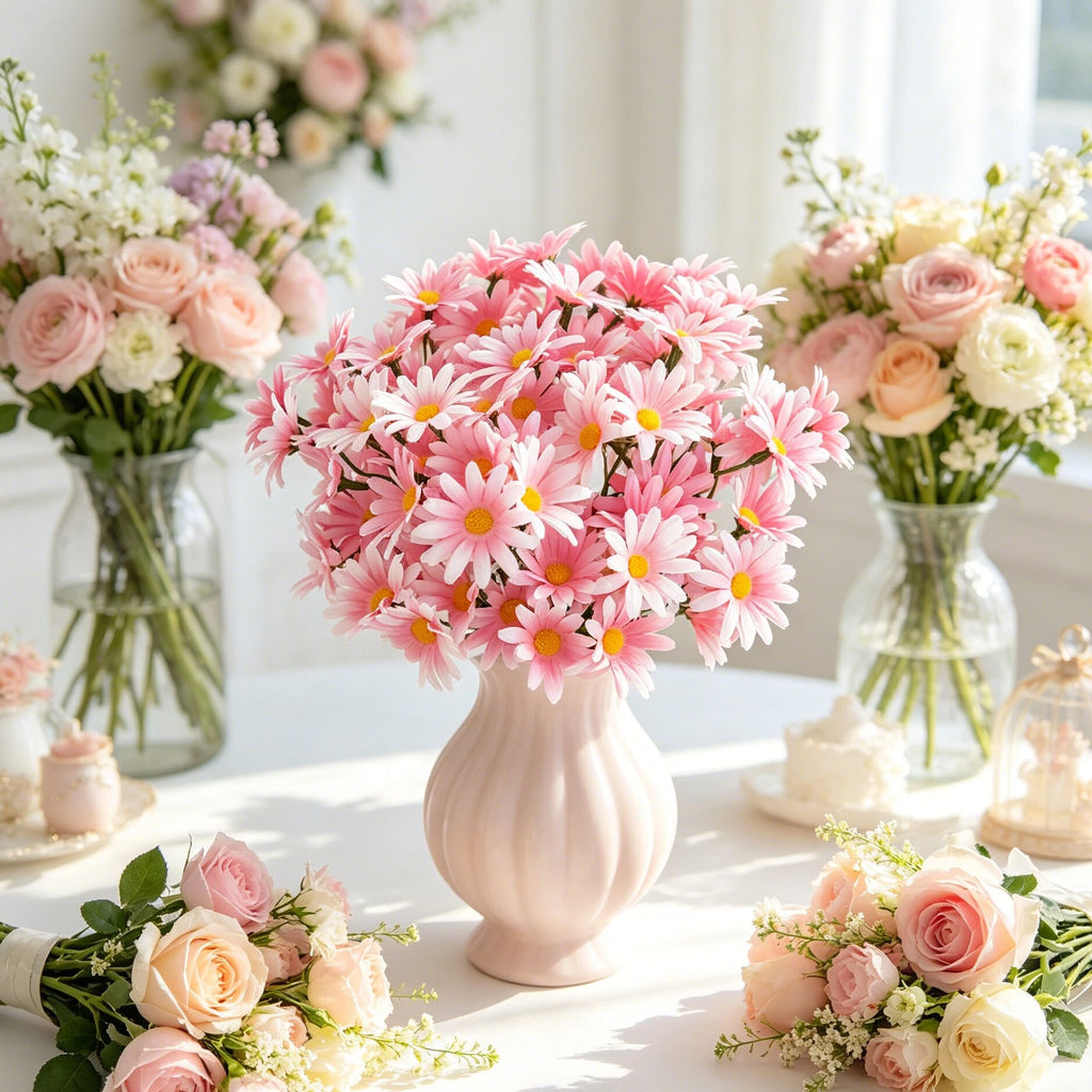Chrysanthemum Artificial Silk Flowers – Wedding & Home Decor Artificial Silk Flowers Babs
