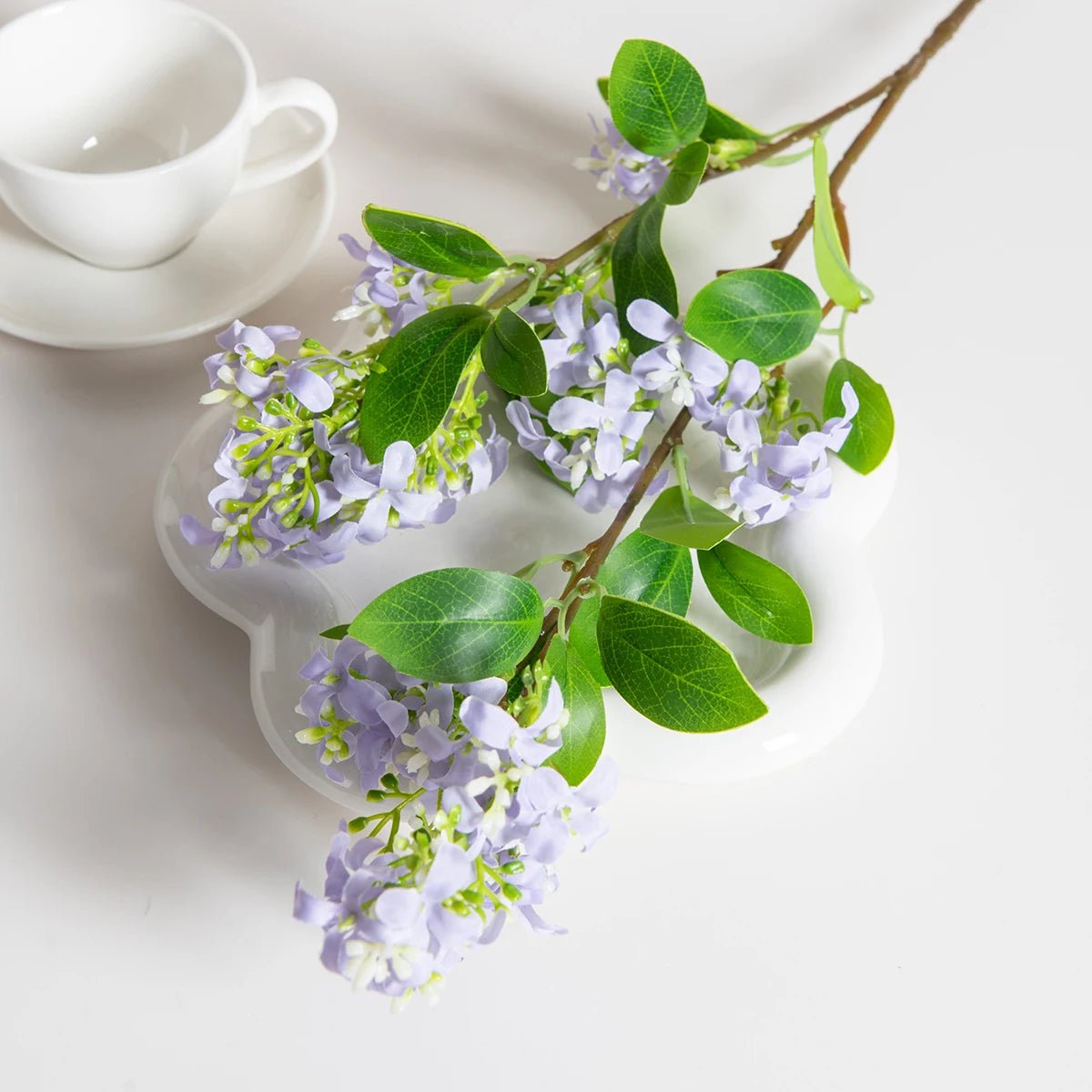 Silk Lilac Artificial Flower Branch – Wedding & Home Décor Artificial Flower Branch Babs color2 1 pc