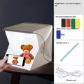 Portable LED Photo Studio Light Box – Foldable Mini Tent Photography Light Box Babs A3 5Colors