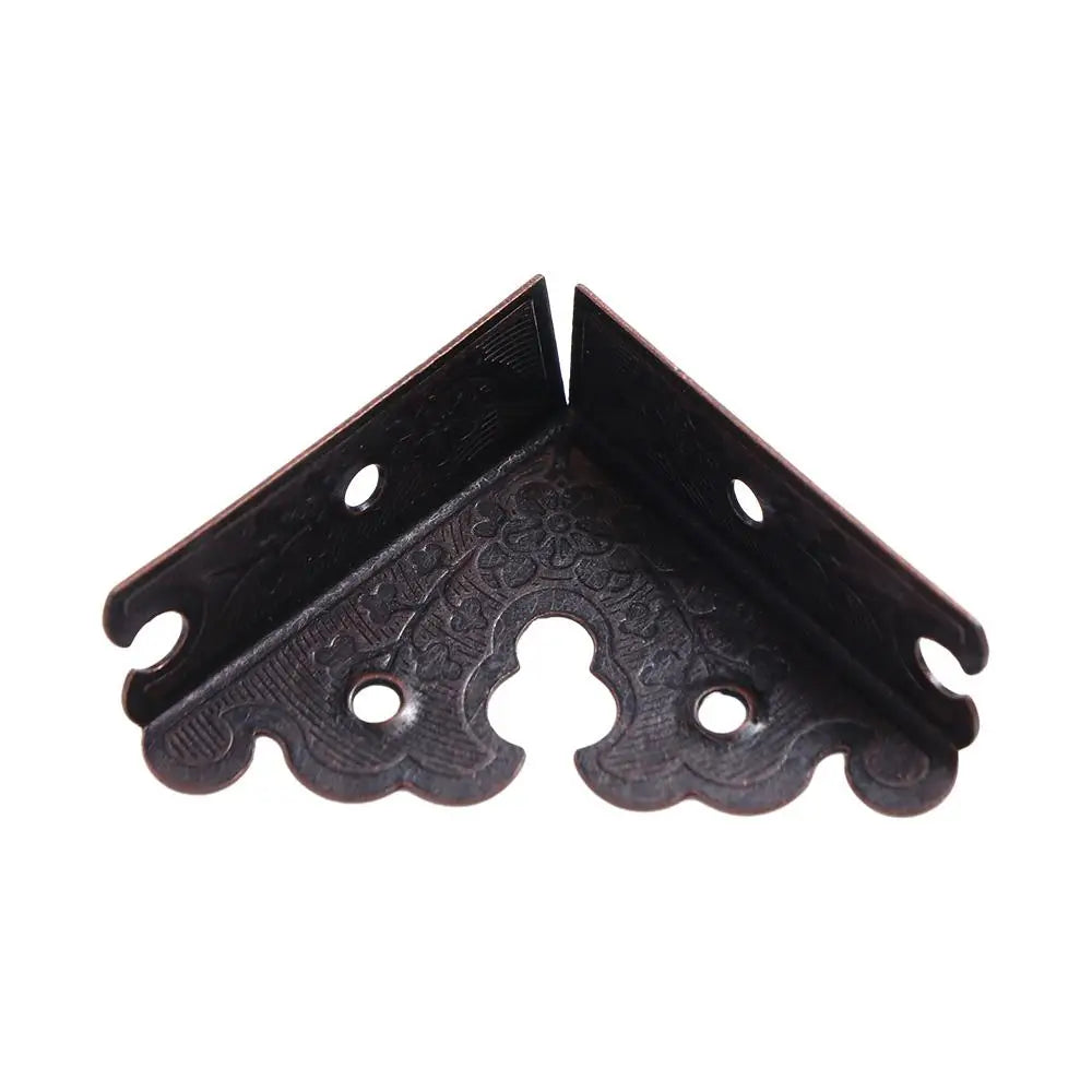 Antique Iron Corner Brackets Furniture Protector – 4pcs Corner Bracket Babs