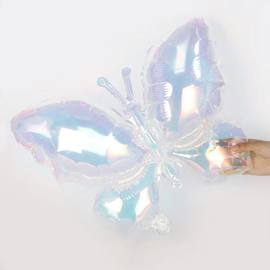 2pcs Gradient Butterfly Foil Balloons – Party & Wedding Decor Foil Party Balloons Babs