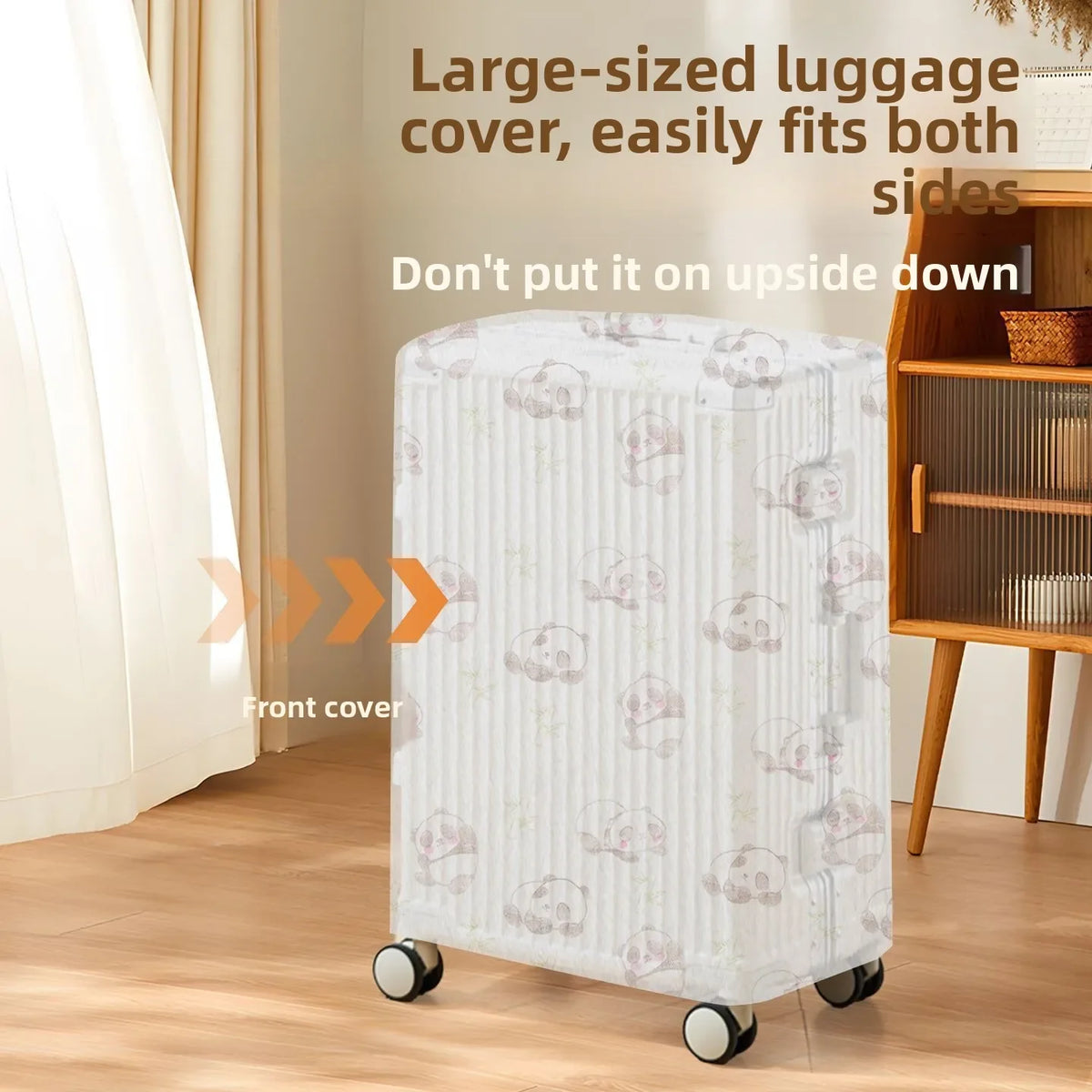 Luggage Dust & Rain Cover – Non-Woven Fabric, 80×140 cm Luggage Cover Babs