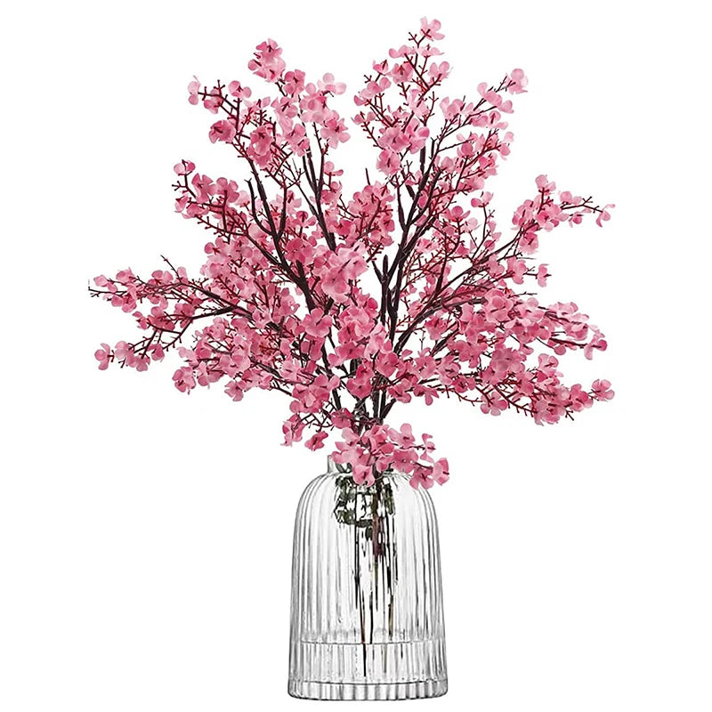 10PCS Artificial Baby's Breath Flowers for Wedding & Home Decor Artificial Flowers Babs