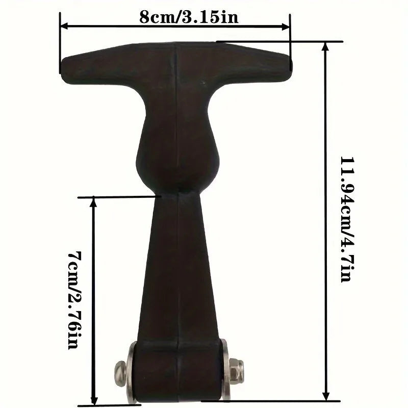 SUS304 Stainless Steel T-Handle Draw Latch – Heavy Duty Draw Latch Hardware Babs