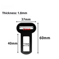 2-Pack Pet Seat Belt Clip & Buckle Lock for Dogs & Cats Pet Seat Belt Clip Babs black2pcs