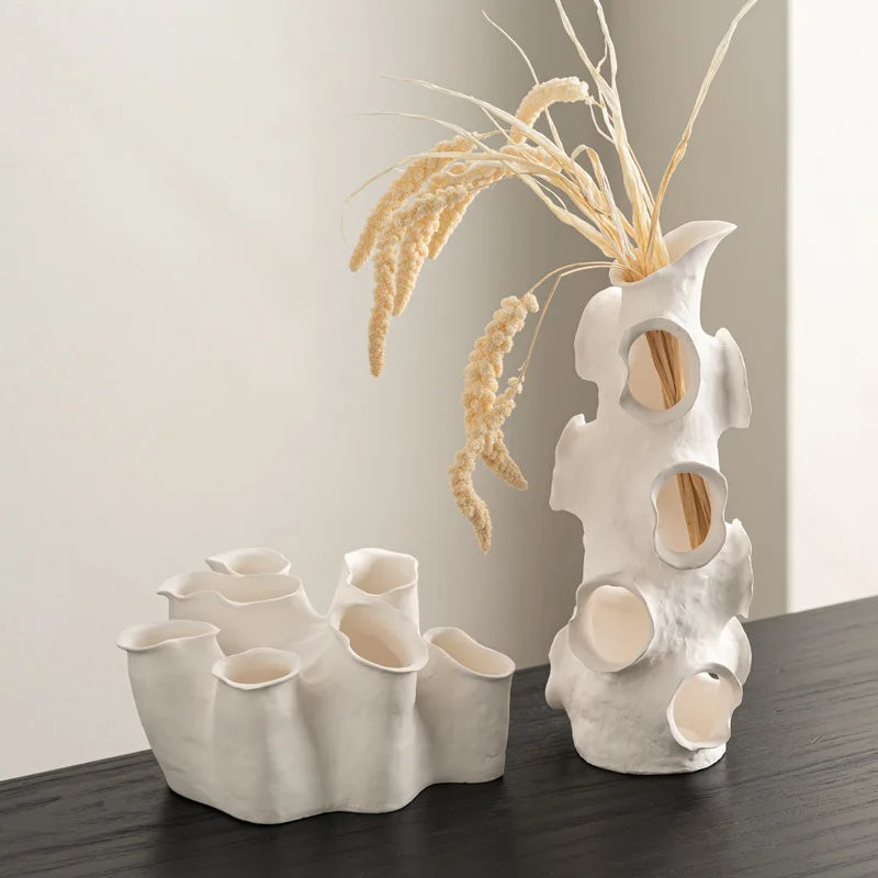 Ceramic Decorative Vases – Modern Wabi Style for Home Décor Decorative Ceramic Vase Babs