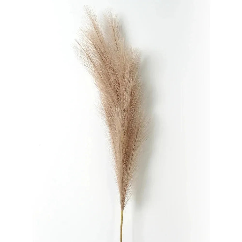 Artificial Pampas Grass Stems 90/120cm – Boho Home Decor Artificial Pampas Stems Babs Brown 90CM