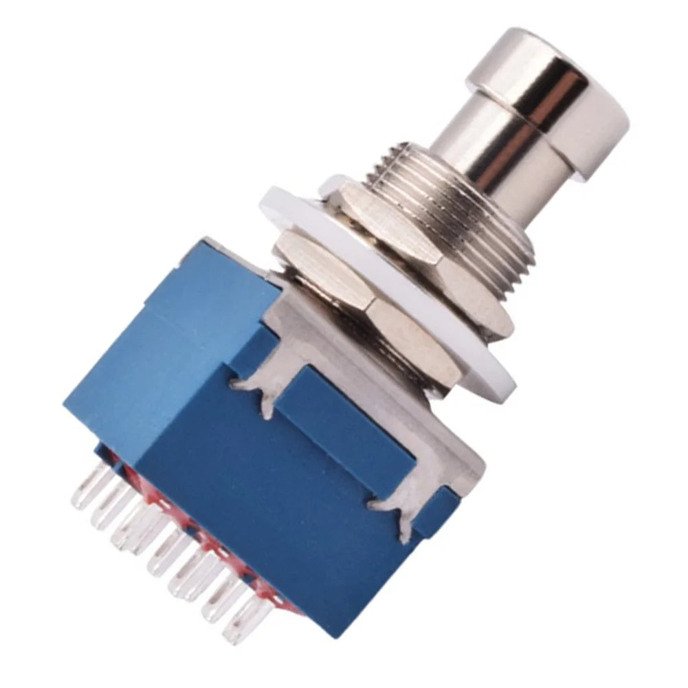 3PDT Latching Footswitch 9-Pin True Bypass for Guitar Pedals Guitar Pedal Switch Babs