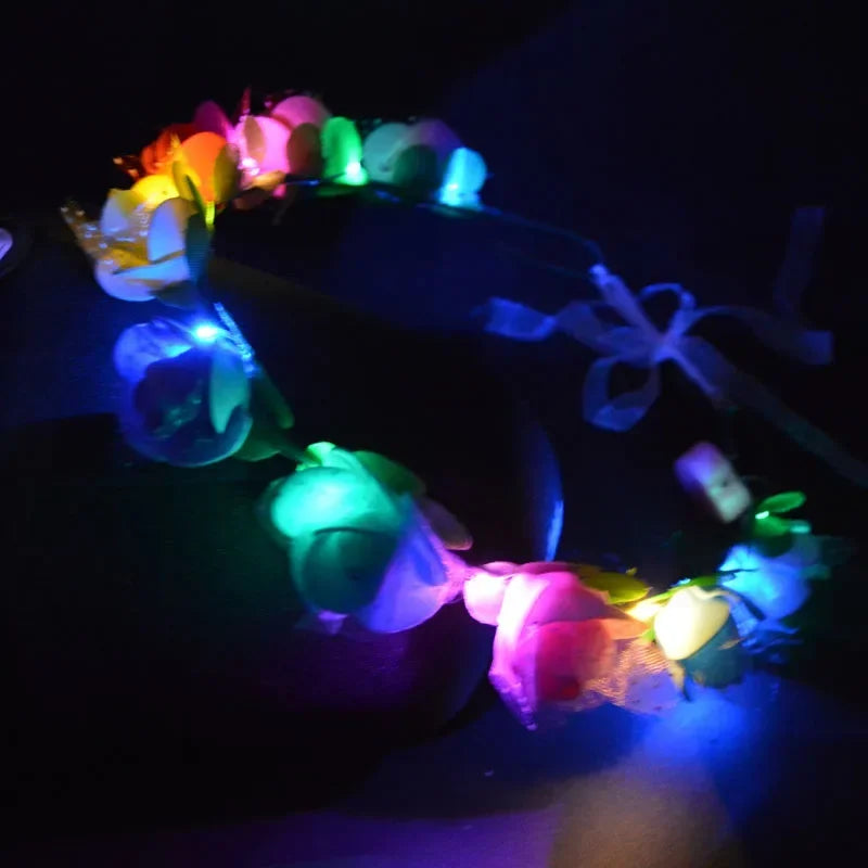 LED Light-Up Glow Headband for Kids & Adults – Party & Wedding
