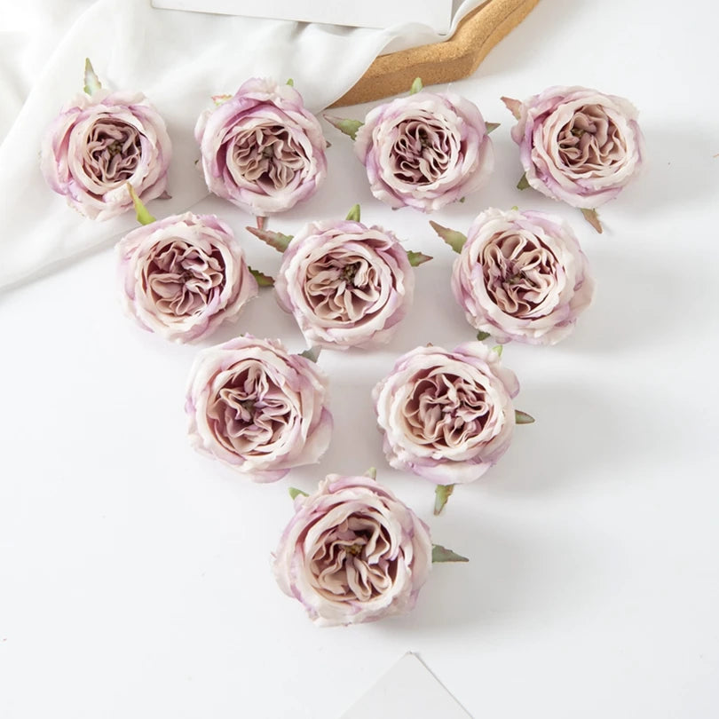 Silk Peony Artificial Flowers – Wedding & Home Décor, 10/20pk Artificial Flowers Babs Light purple 20 pcs