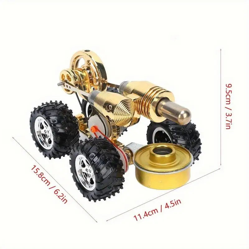Stirling Engine Car Model – External Combustion Science Kit Stirling Engine Model Kit Babs