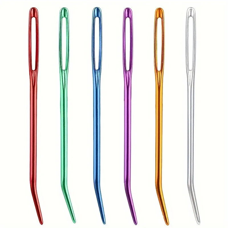 Big Eye Sewing Needles – Thick Hole Knitting & Tapestry Set Sewing Needles Babs