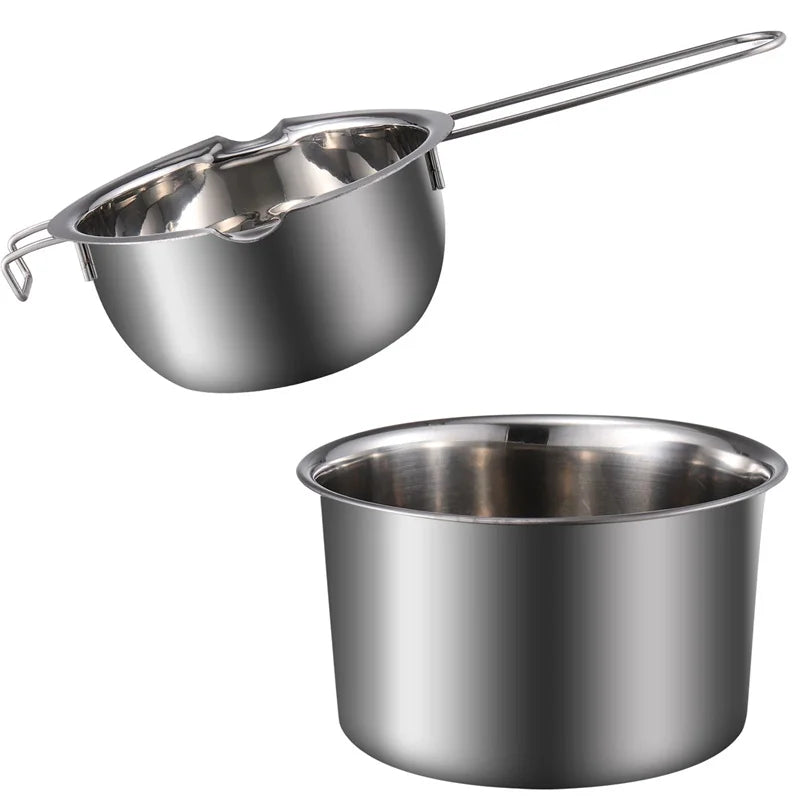 Stainless Steel Wax Melting Pot – Non-Stick Candle & Soap Tool Wax Melting Pot Babs