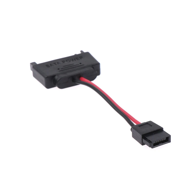 SATA 15-Pin to 6-Pin Slimline Power Adapter Cable – Optical Drive Power Adapter Cable Babs