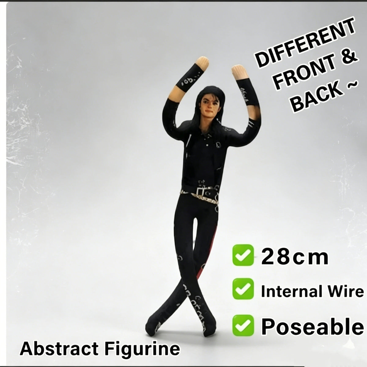 Anime MJ Cosplay Plush Doll – Jointed Figure Collectible Gift Plush Collectible Doll Babs E