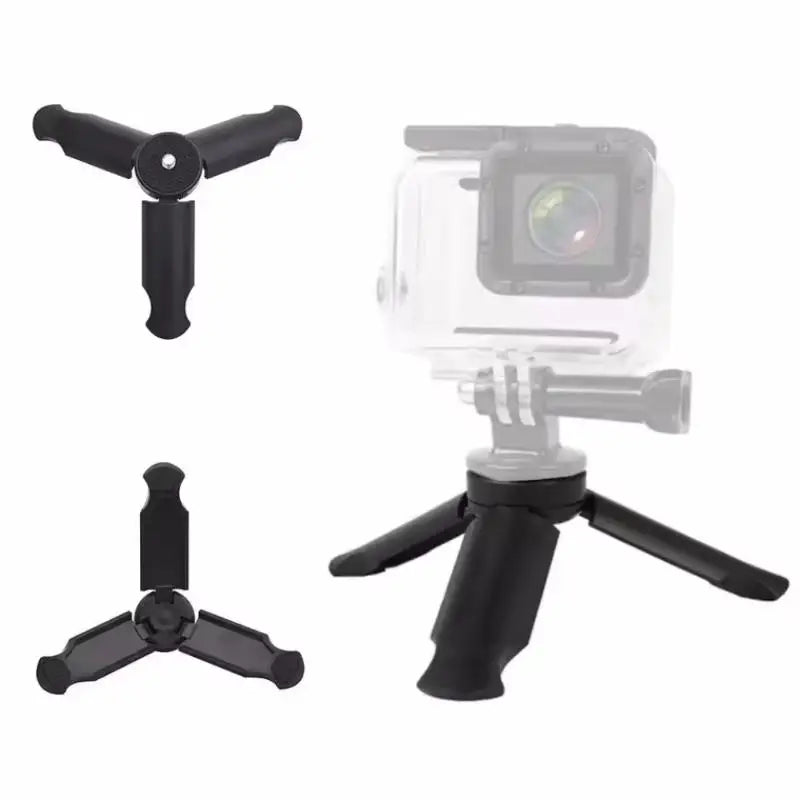Mini Tripod for Action Cameras & Gimbal Stabilizers | 1/4" Mount Mini Camera Tripod Babs