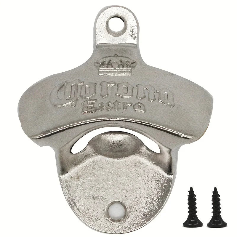 Vintage Wall Mounted Bottle Opener – Zinc Alloy Rustic Bar Wall Bottle Opener Babs