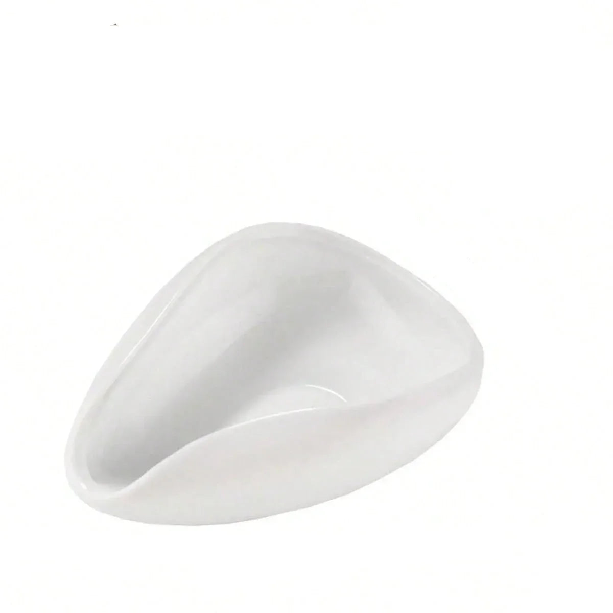 White Porcelain Ceramic Saucer for Tea, Coffee & Kitchen Use Ceramic Kitchen Saucer Babs WHITE