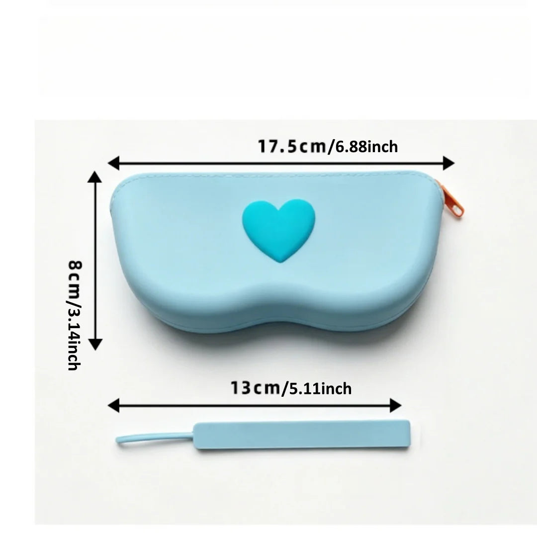 Portable Silicone Eyeglasses Case – Waterproof Sunglasses Pouch Eyeglasses Case Babs