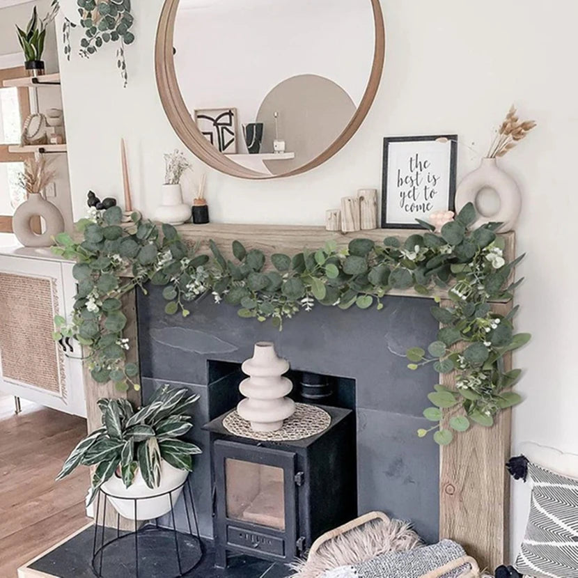 Artificial Green Vine Wall Hanging Décor – 1 or 3pcs Set Artificial Vine Decor Babs