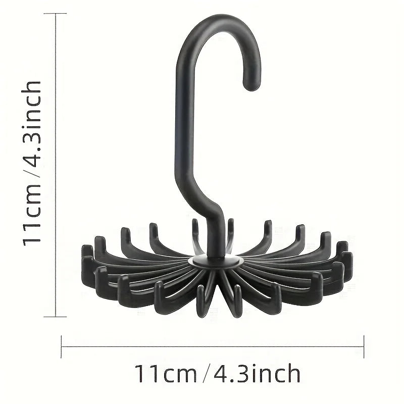 Rotatable 20-Claw Multi-Purpose Clothes & Accessory Hanger Clothes Hanger Organizer Babs