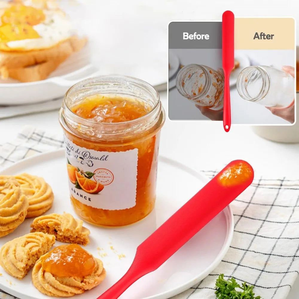 Food Grade Silicone Spatula – Heat Resistant, Non-Stick Silicone Spatula Babs