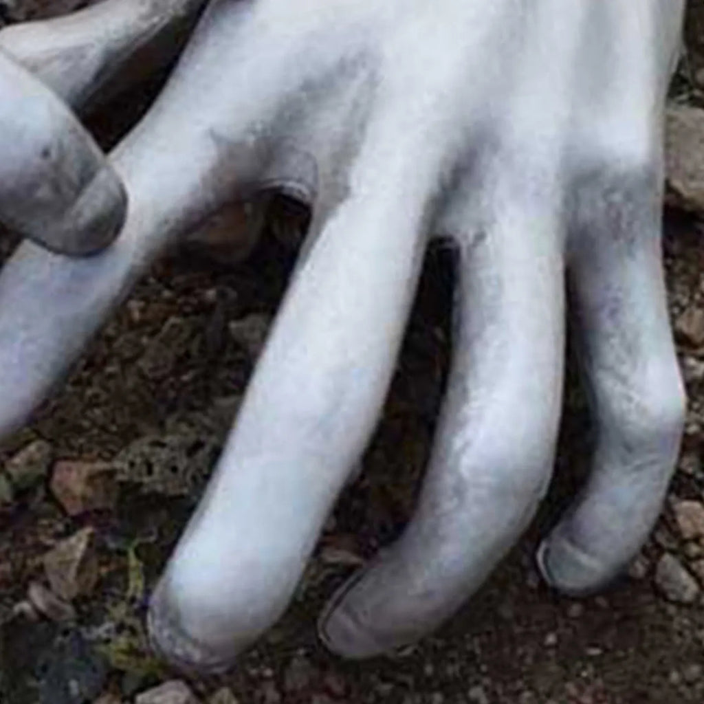 Halloween Life-Size Fake Skeleton Hands – Zombie Prop 2pc Set Halloween Prop Decoration Babs