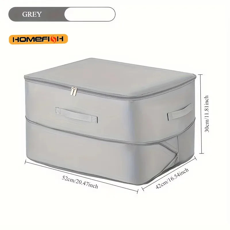 Heavy-Duty Self-Compressing Storage Bag – Clothes & Quilts Compressing Storage Bag Babs GRAY