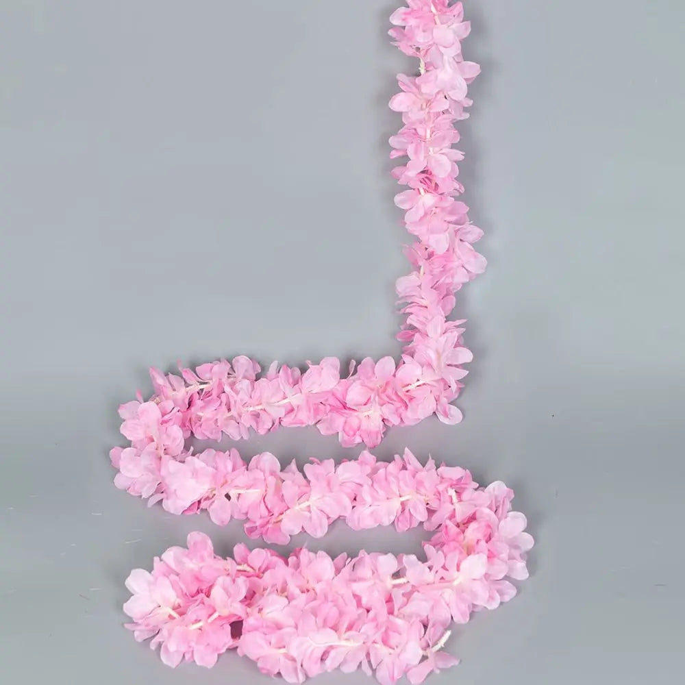 Silk Cherry Blossom Garland 200cm – Artificial Sakura Vine Decor Artificial Flower Garland Babs Pink 1 pc
