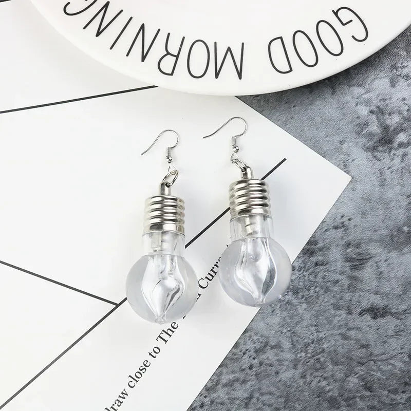10 Pairs LED Glow Crystal Earrings – Light Up Party Ear Studs LED Glow Earrings Babs 3