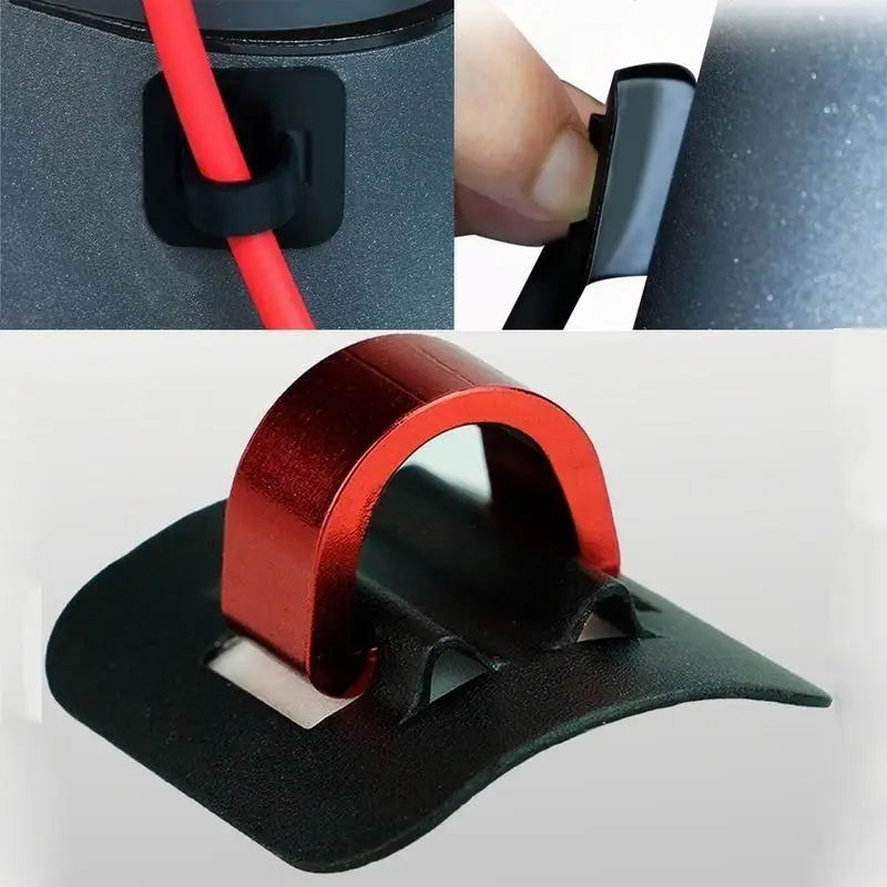 5-Pack Alloy Cable Tie Buckles – Scooter, Skateboard & Car Cable Tie Buckle Babs