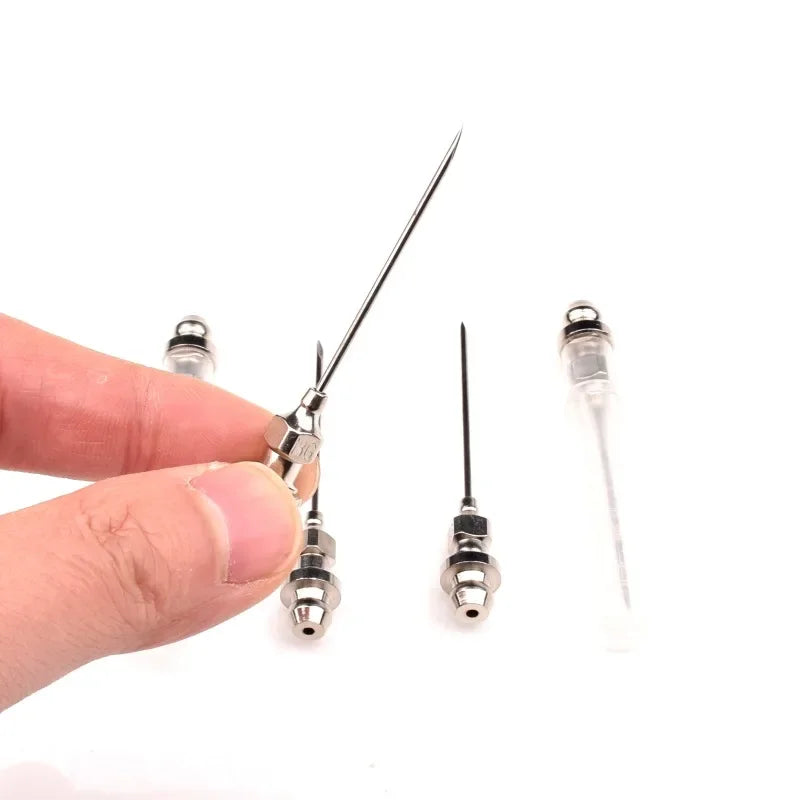 5-Pack Grease Needle Nozzles for Bearings & Ball Joints Grease Gun Accessory Babs
