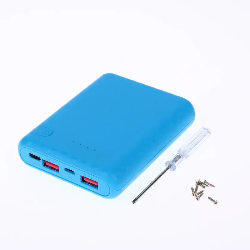 HUXUAN 18650 DIY Power Bank Case – 4-Slot No-Solder Kit DIY Power Bank Case Babs