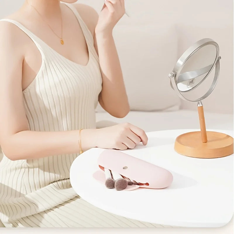 Silicone Travel Makeup Brush Holder & Organizer | Babs Makeup Brush Holder Babs